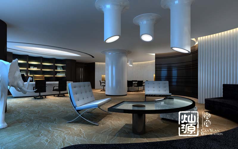 红日南宁国际金融大厦南宁创意办公空间设计案例赏析