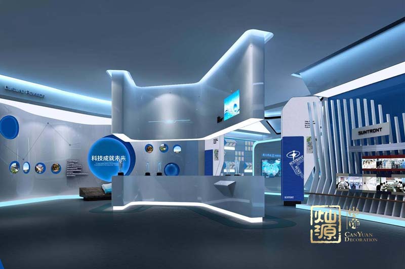 南宁高新技术开发区科技展厅设计案例
