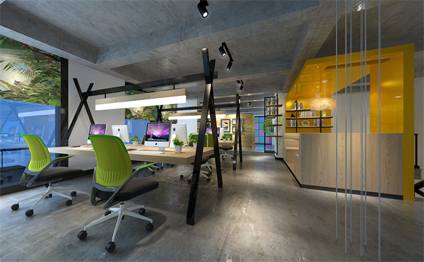 办公空间设计效果图—灿源装饰